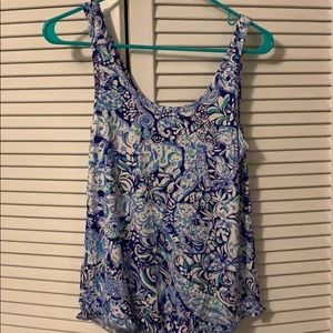 Lilly Pulitzer pajama tank top